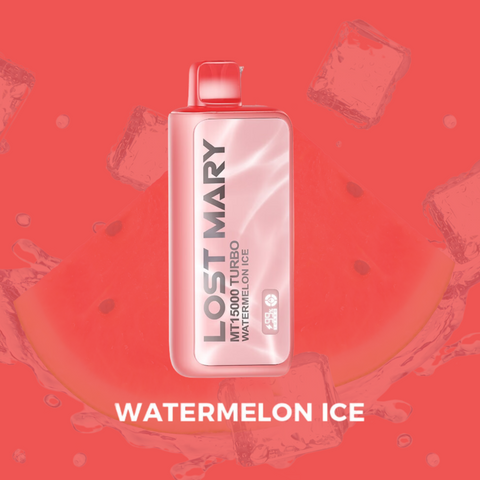 Watermelon Ice Lost Mary MT15000 Turbo disposable vape